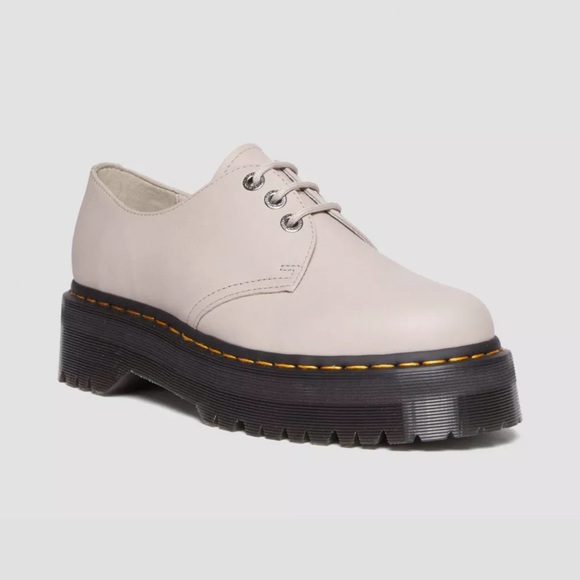 1461 II PISA LEATHER PLATFORM SHOES - Picture 1 of 11
